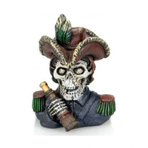Cráneo pirata Nº610 - 9 x 8 x 12 cm
