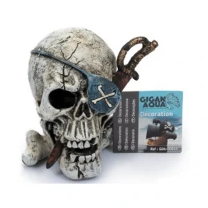 Craneo Pirata Nº603 – 10 X 10.5 X 11 Cm