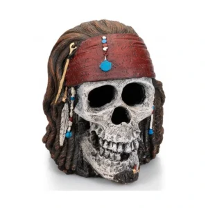Craneo Pirata Nº607 – 14.5 X 12.5 X 14.5 Cm