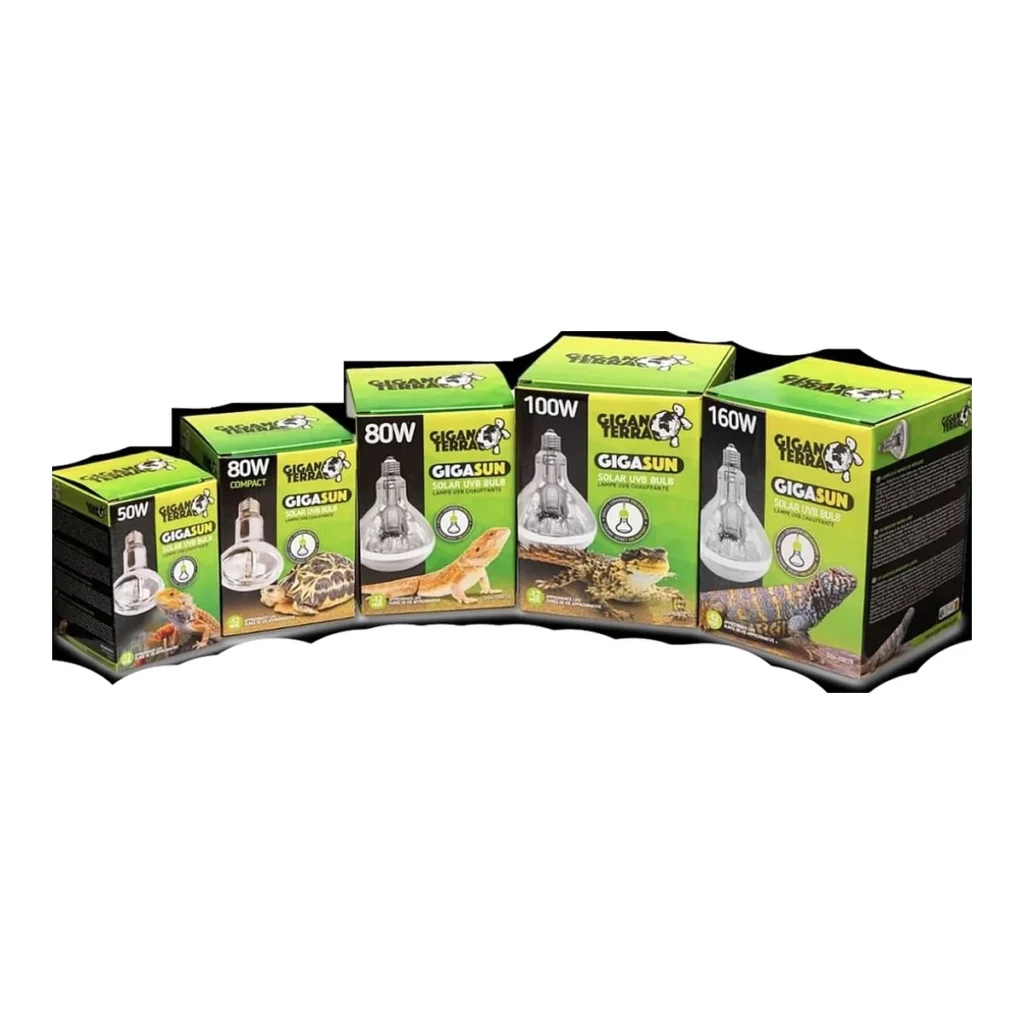 Bombilla GigaSun UVB de vapor de mercurio para reptiles