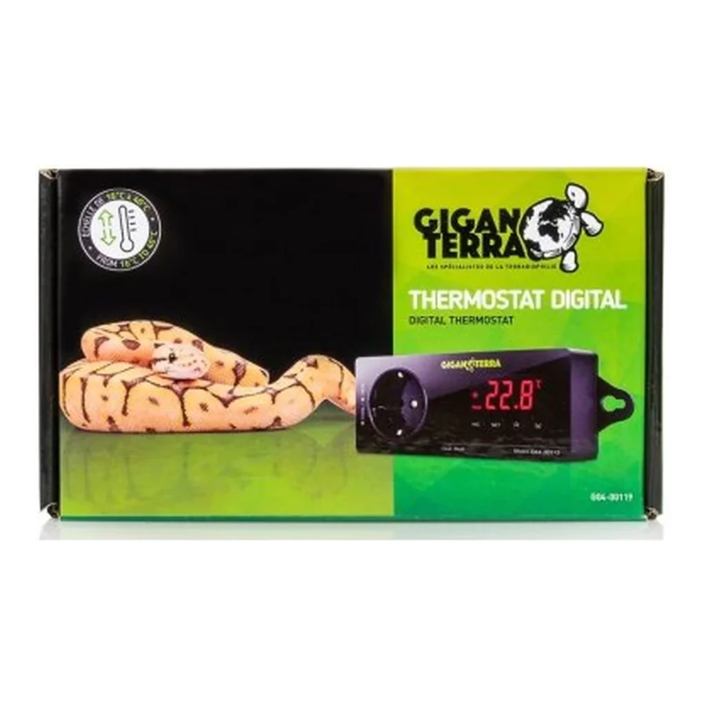 Termostato digital Giganterra para terrarios
