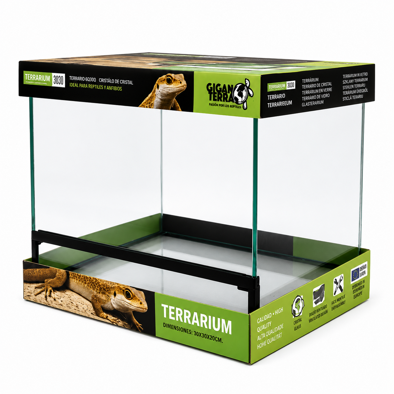 terrario para reptiles pequeños
